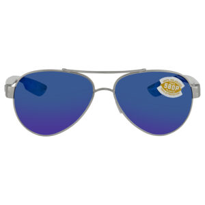 costa del mar loreto blue mirror polarized polycarbonate ladies sunglasses lr 21 obmp 56