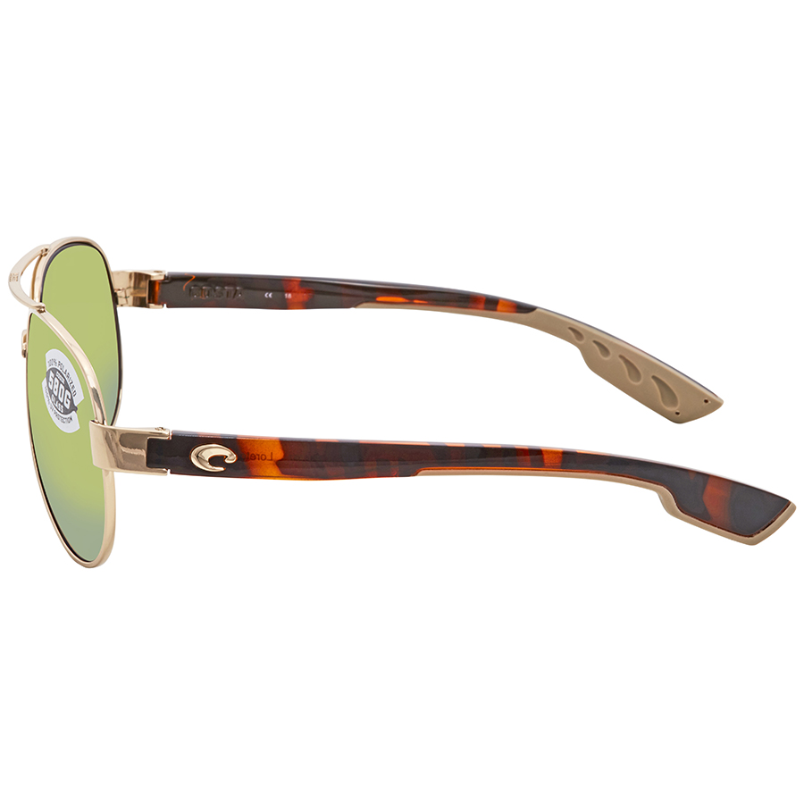 costa del mar loreto green mirror polarized glass ladies sunglasses lr 64 ogmglp 56 costa del mar loreto green mirror polarized glass ladies sunglasses lr 64 ogmglp 56