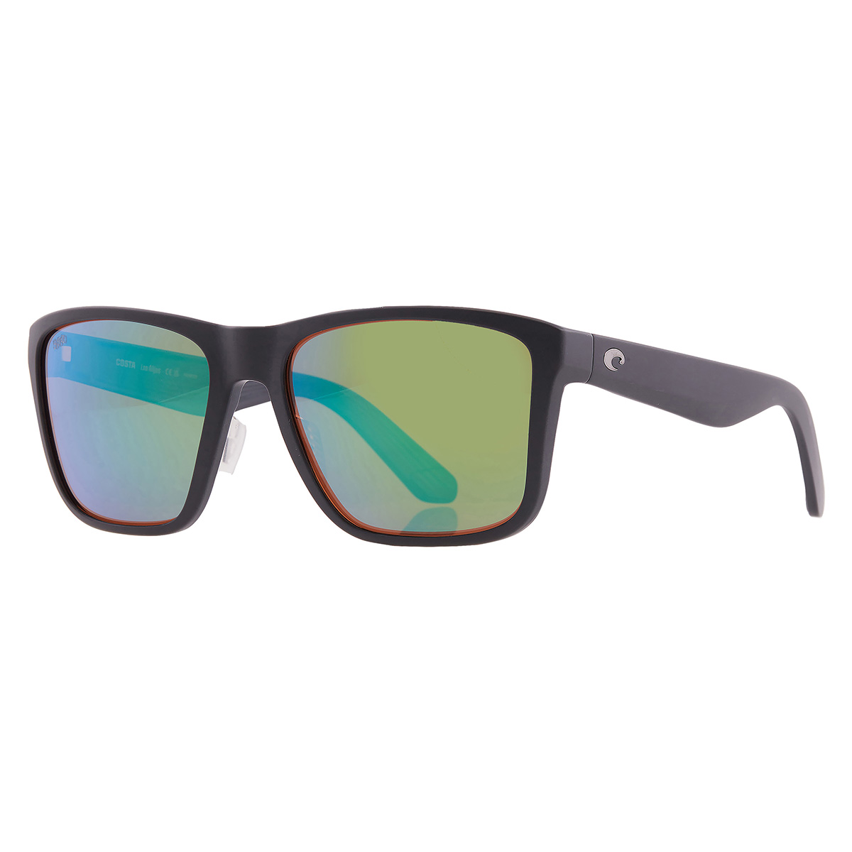 costa del mar los alijos green mirror polarized glass square men's sunglasses 6s9126 912602 59 costa del mar los alijos green mirror polarized glass square men's sunglasses 6s9126 912602 59