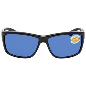 Home costa del mar mag bay blue mirror polarized polycarbonate men's sunglasses aa 11 obmp 63