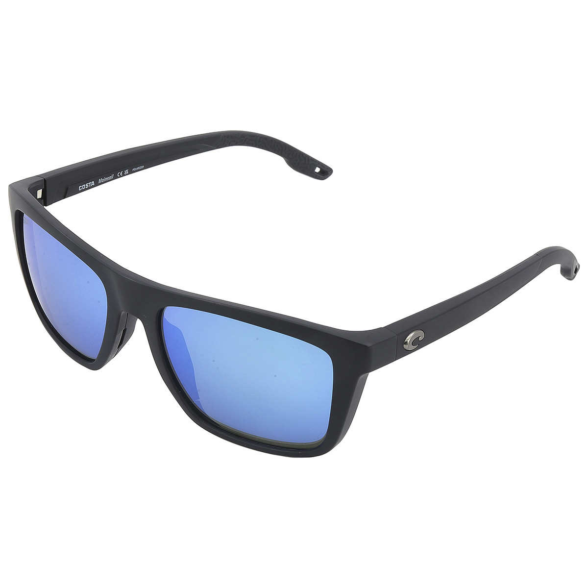 costa del mar mainsail blue mirror polarized glass men's sunglasses 6s9107 910701 55 costa del mar mainsail blue mirror polarized glass men's sunglasses 6s9107 910701 55
