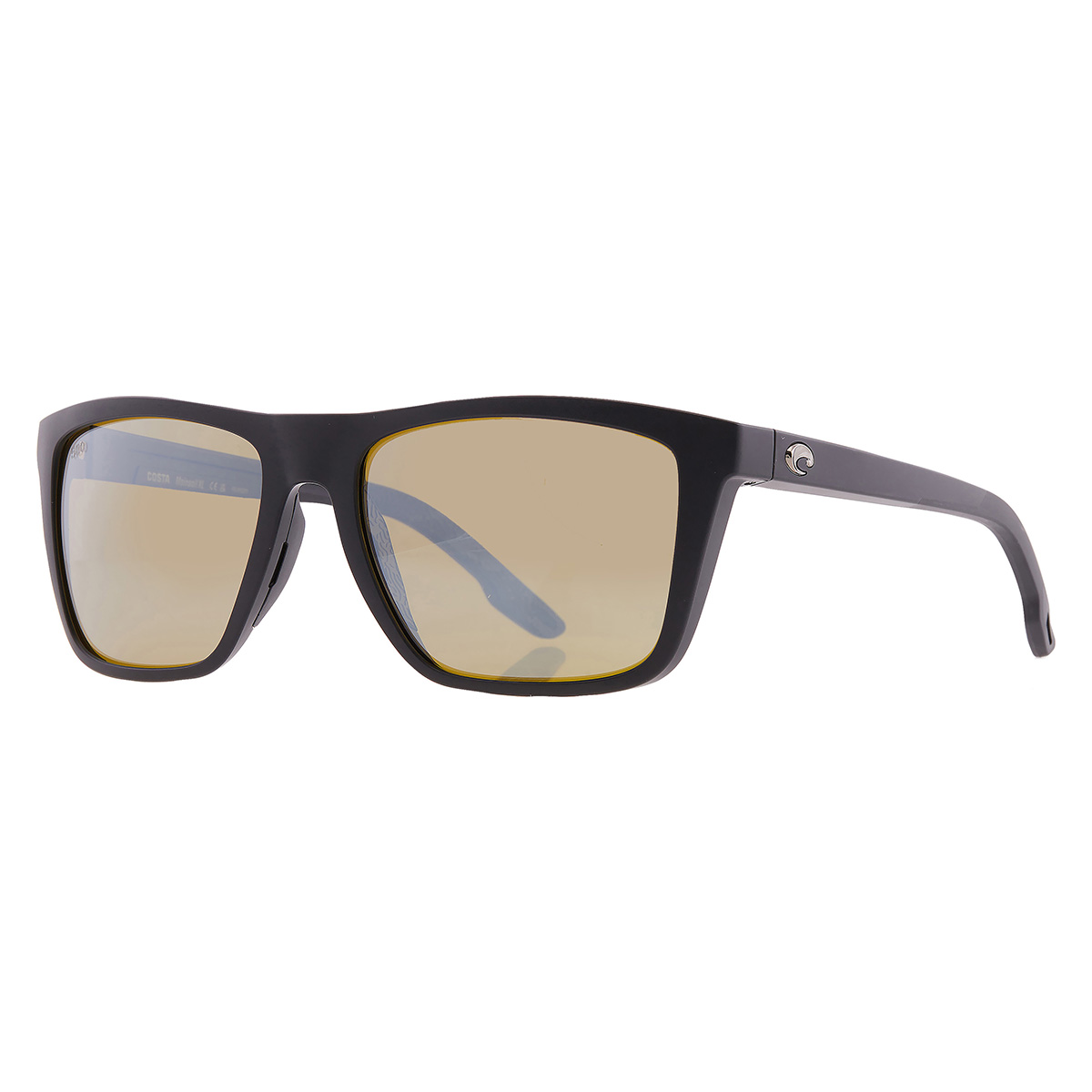 costa del mar mainsail xl sunrise silver mirror polarized glass square men's sunglasses 6s9131 913104 59 costa del mar mainsail xl sunrise silver mirror polarized glass square men's sunglasses 6s9131 913104 59
