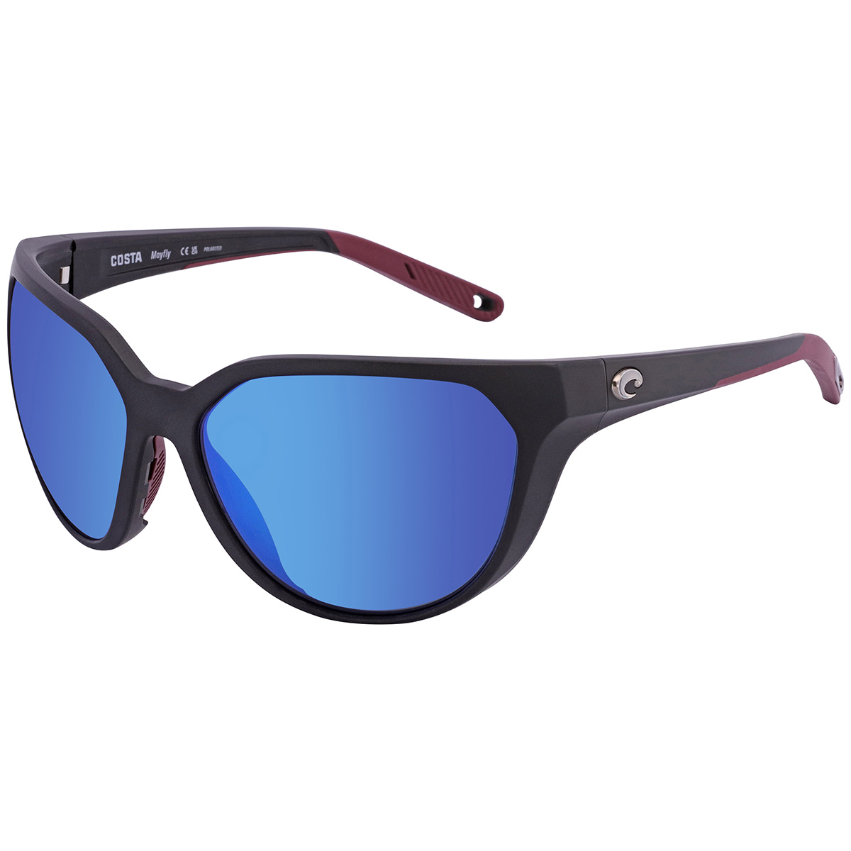 costa del mar mayfly blue miirror polarized glass ladies sunglasses 6s9110 911001 58 costa del mar mayfly blue miirror polarized glass ladies sunglasses 6s9110 911001 58