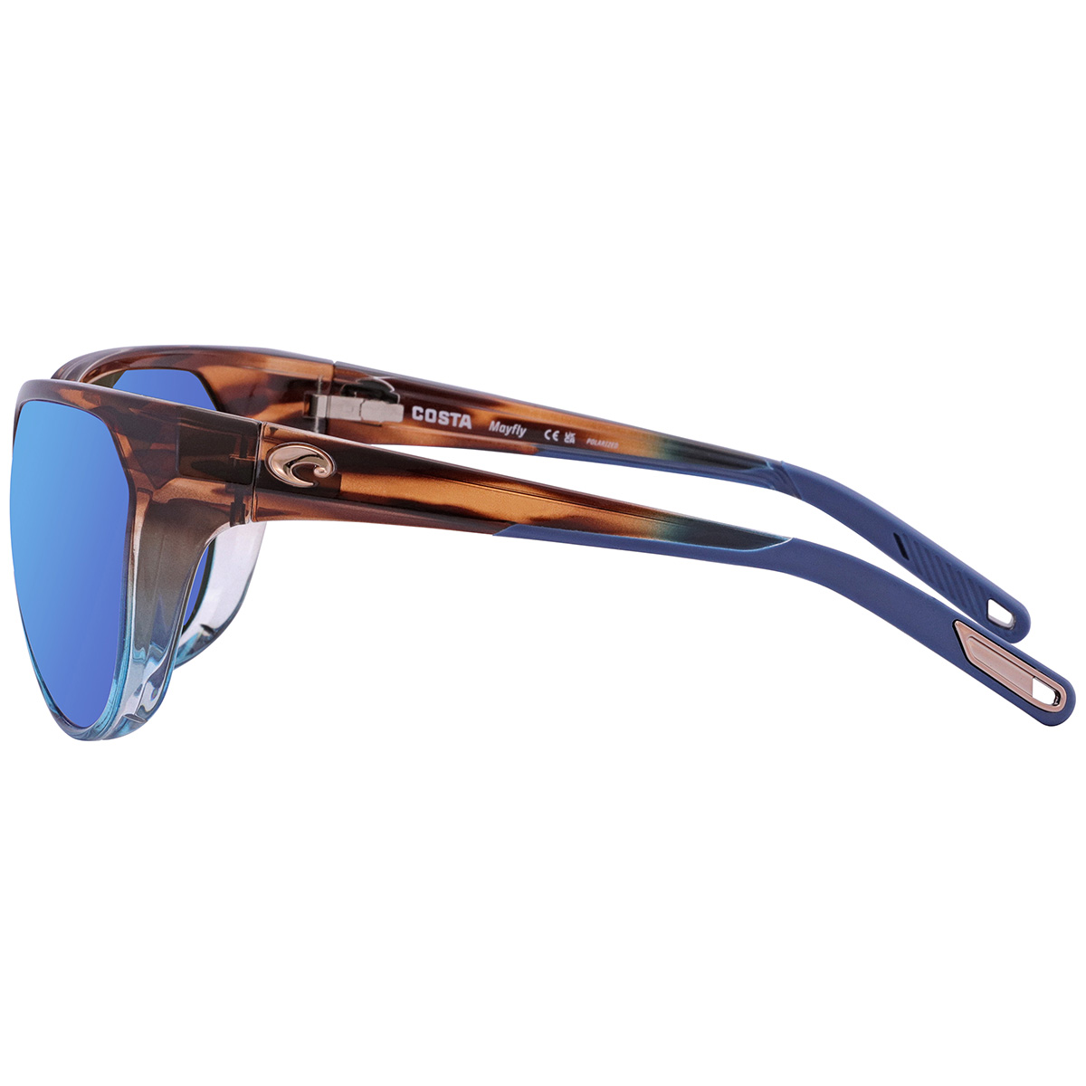 costa del mar mayfly blue mirror polarized glass cat eye ladies sunglasses 6s9110 911005 58 costa del mar mayfly blue mirror polarized glass cat eye ladies sunglasses 6s9110 911005 58