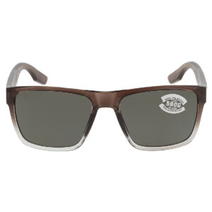 Home costa del mar paunch xl grey polarized glass 580g square men's sunglasses 6s9050 905005 59