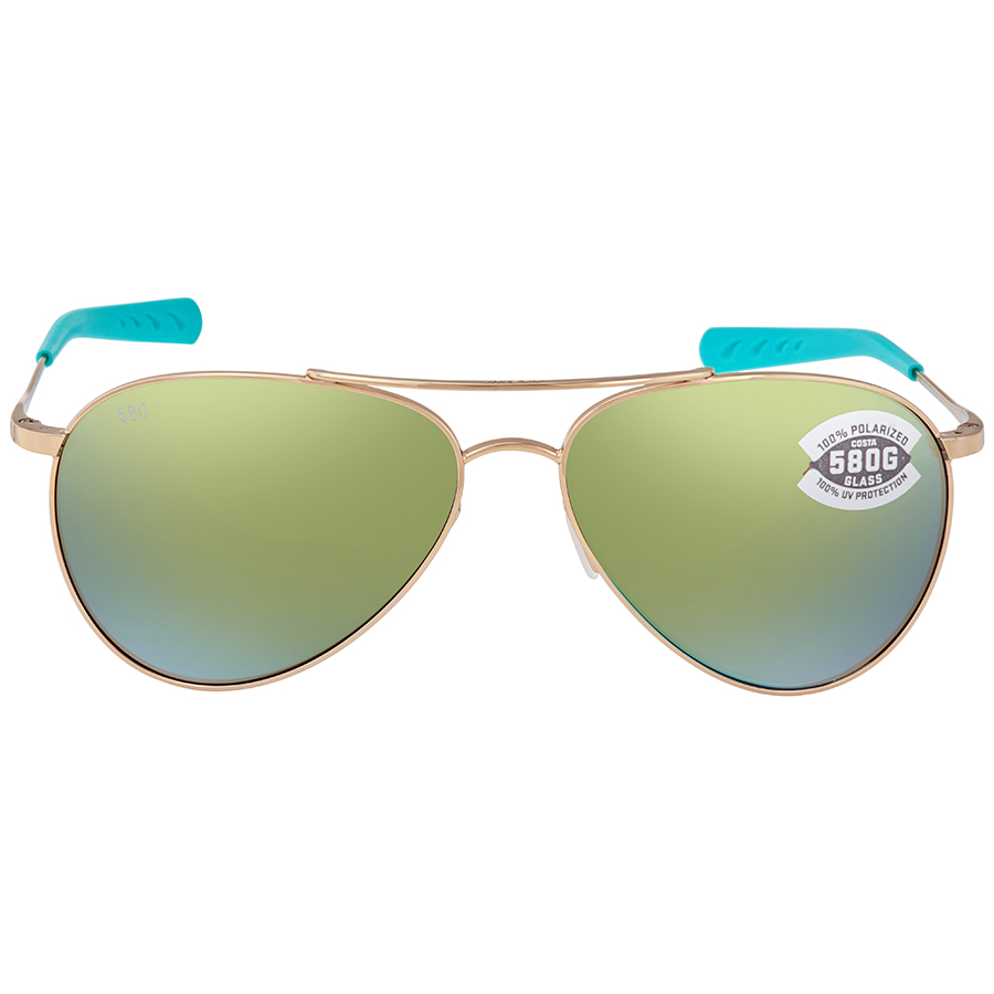 costa del mar piper green mirror polarized glass ladies sunglasses pip 126 ogmglp 58 costa del mar piper green mirror polarized glass ladies sunglasses pip 126 ogmglp 58