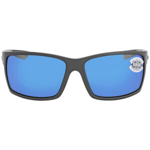 Home costa del mar reefton blue mirror polarized glass men's sunglasses rft 98 obmglp 64