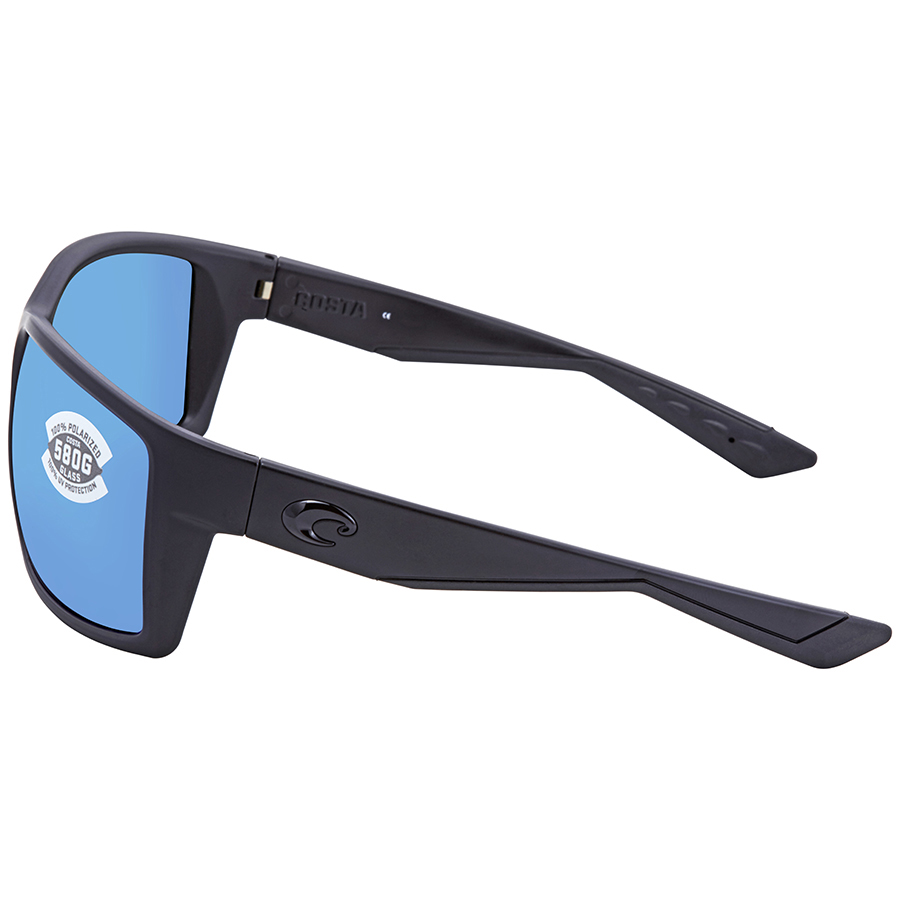 costa del mar reefton blue mirror polarized glass rectangular men's sunglasses rft 01 obmglp 64 costa del mar reefton blue mirror polarized glass rectangular men's sunglasses rft 01 obmglp 64