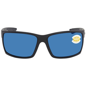 Home costa del mar reefton blue mirror polarized polycarbonate wrap men's sunglasses rft 01 obmp 64