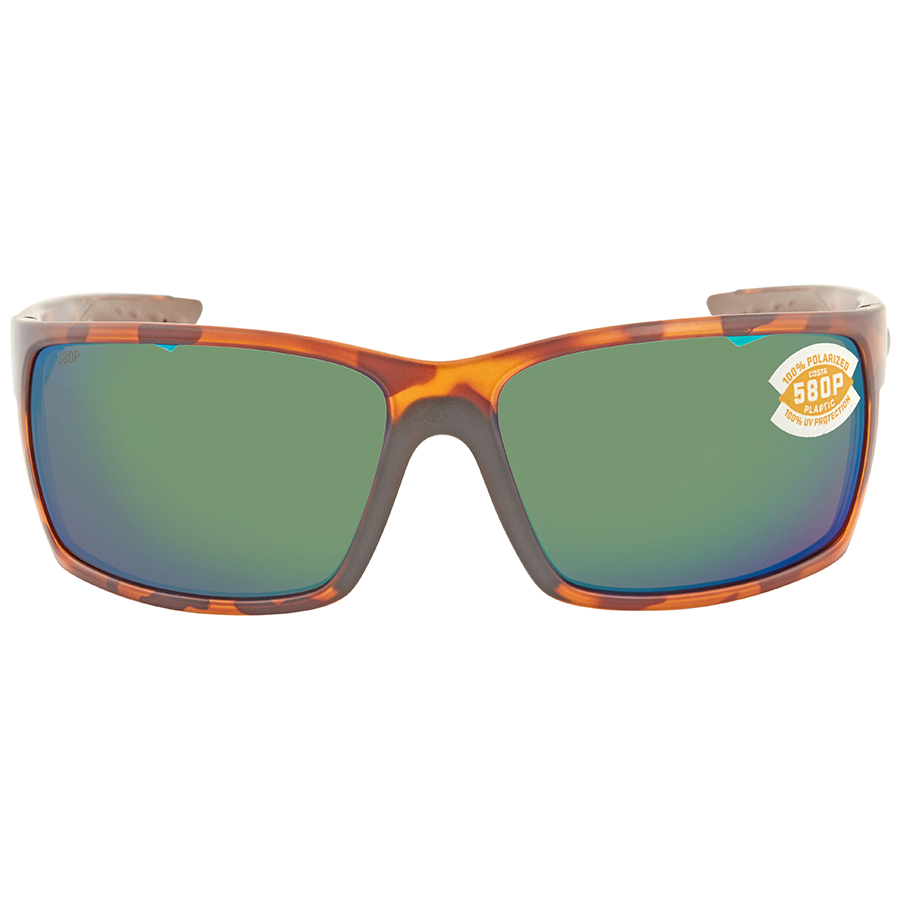 costa del mar reefton green mirror polarized polycarbonate rectangular men's sunglasses 6s9007 900711 64 costa del mar reefton green mirror polarized polycarbonate rectangular men's sunglasses 6s9007 900711 64