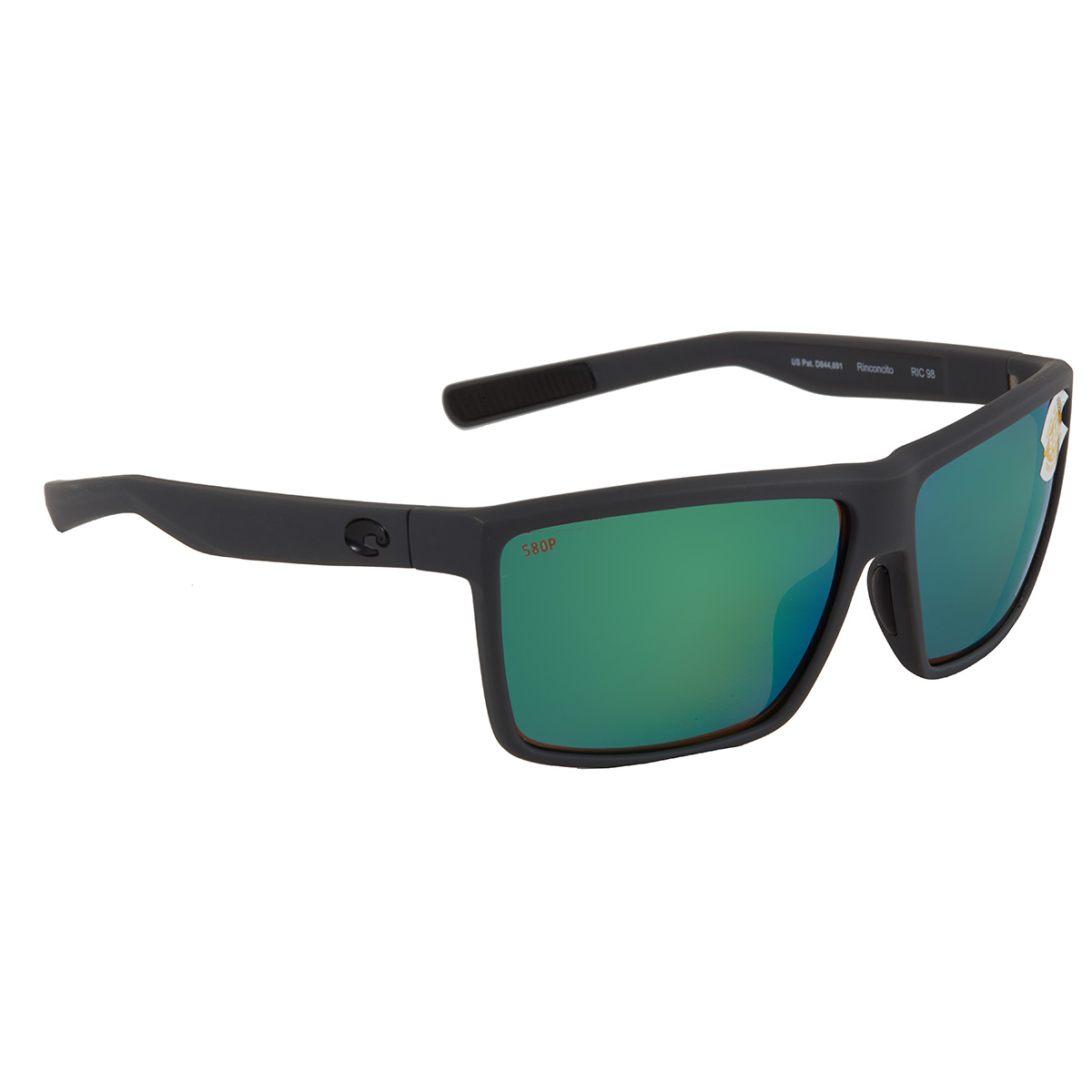 costa del mar rinconcito green mirror polarized polycarbonate men's sunglasses ric 98 ogmp 60 costa del mar rinconcito green mirror polarized polycarbonate men's sunglasses ric 98 ogmp 60