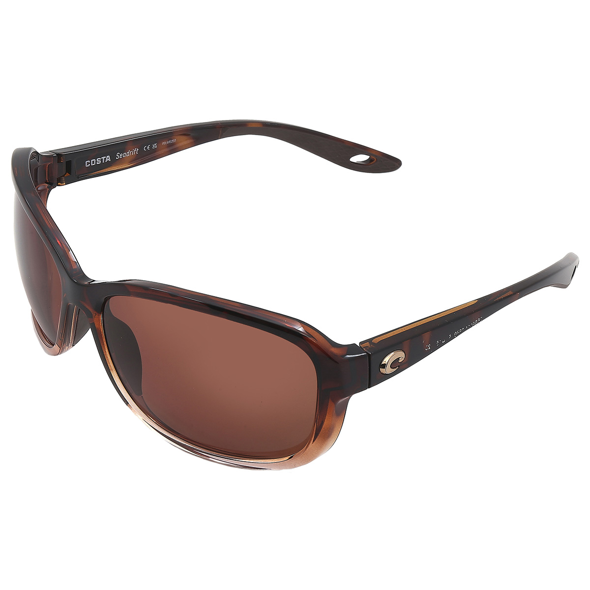 costa del mar seadrift copper polarized polycarbonate rectangular ladies sunglasses 6s9114 911406 60 costa del mar seadrift copper polarized polycarbonate rectangular ladies sunglasses 6s9114 911406 60