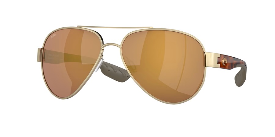 costa del mar south point gold mirror polarized glass pilot men's sunglasses 6s4010 401039 59 costa del mar south point gold mirror polarized glass pilot men's sunglasses 6s4010 401039 59