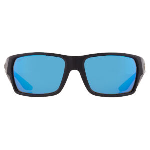 costa del mar tailfin blue mirror polarized glass rectangular men's sunglasses 6s9113 911302 60