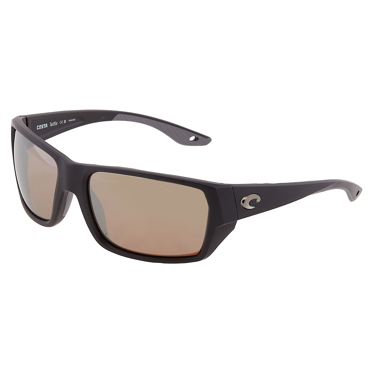 costa del mar tailfin copper silver mirror polarized glass rectangular men's sunglasses 6s9113 911304 60 costa del mar tailfin copper silver mirror polarized glass rectangular men's sunglasses 6s9113 911304 60