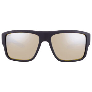 Home costa del mar taxman sunrise silver mirror polarized glass square men's sunglasses 6s9116 911603 59
