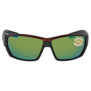 costa del mar tuna alley green mirror polarized polycarbonate wrap men's sunglasses 6s9009 900908 62