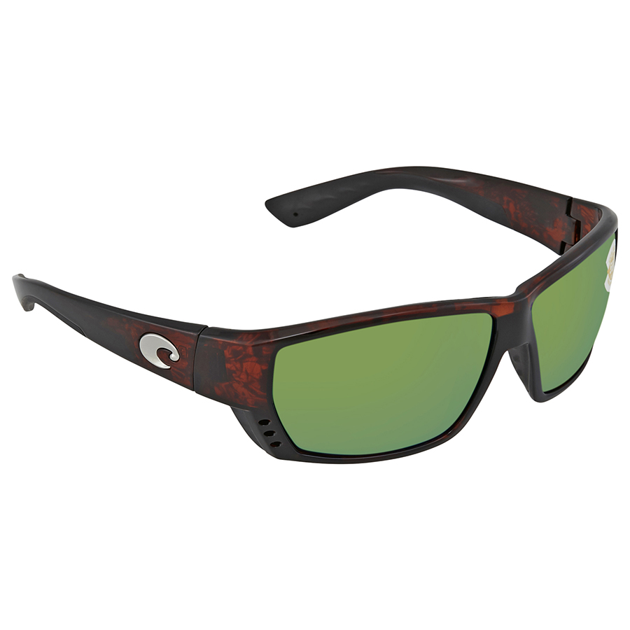 costa del mar tuna alley green mirror polarized polycarbonate wrap men's sunglasses 6s9009 900908 62 costa del mar tuna alley green mirror polarized polycarbonate wrap men's sunglasses 6s9009 900908 62