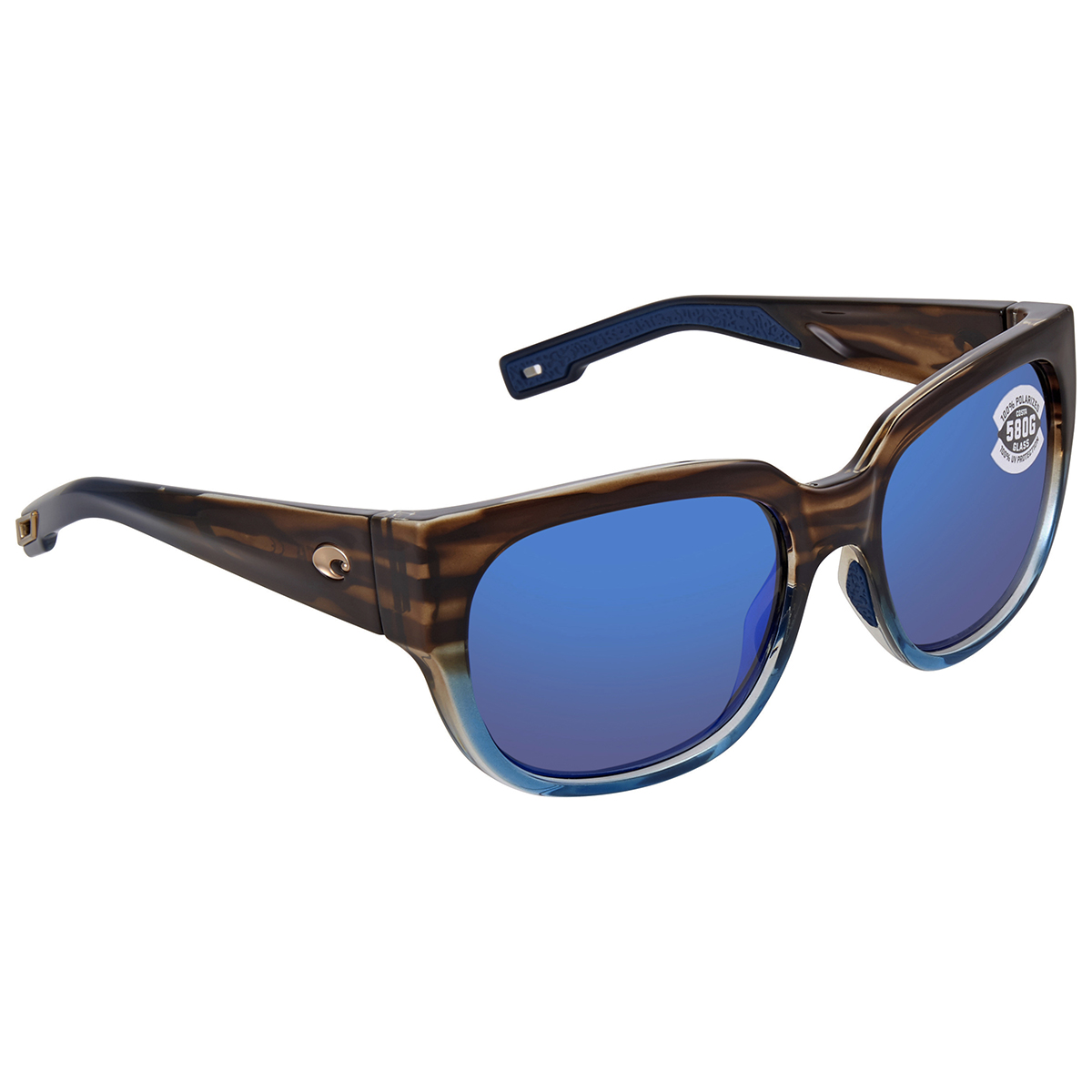 costa del mar waterwoman blue mirror polarized glass ladies sunglasses wtw 251 obmglp 55 costa del mar waterwoman blue mirror polarized glass ladies sunglasses wtw 251 obmglp 55