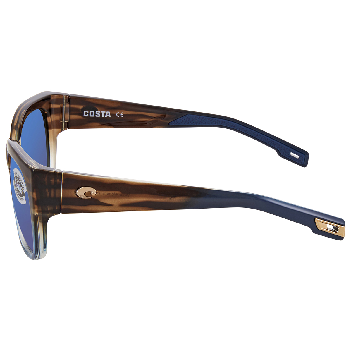 costa del mar waterwoman blue mirror polarized glass ladies sunglasses wtw 251 obmglp 55 costa del mar waterwoman blue mirror polarized glass ladies sunglasses wtw 251 obmglp 55