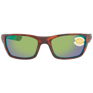costa del mar whitetip green mirror polarized polycarbonate men's sunglasses wtp 66 ogmp 58