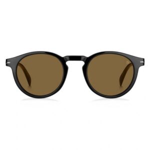 david beckham brown oval men's sunglasses db 1036/s 0807/70 49