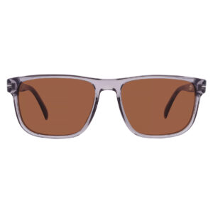 david beckham brown square men's sunglasses db 1060/s 0kb7/70 57