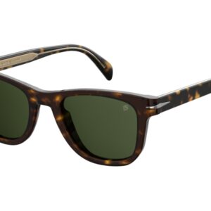 david beckham green square men's sunglasses db 1006/s 0086/qt 50