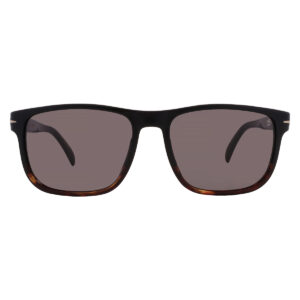 david beckham grey square men's sunglasses db 1060/s 037n/ir 57