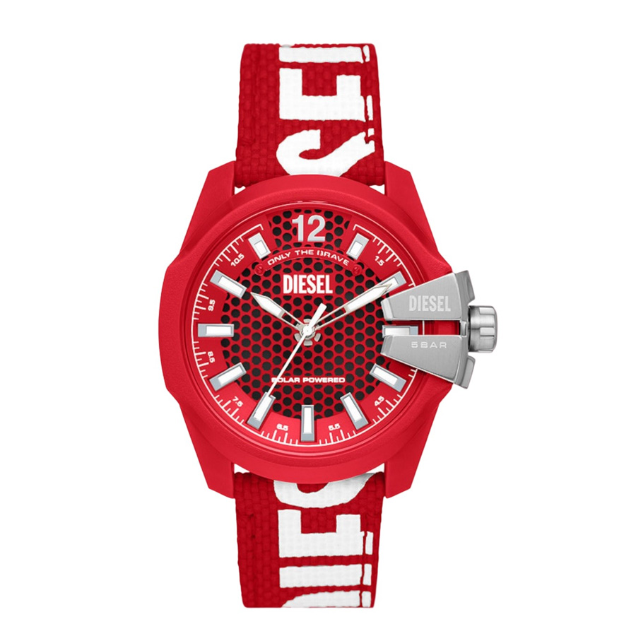 diesel baby chief red dial men's watch dz4619 diesel baby chief red dial men's watch dz4619