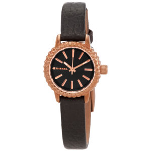 diesel opulence black dial ladies watch dz5498