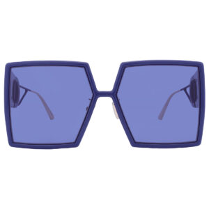 dior 30montaigne su blue square ladies sunglasses cd40030u 30b0 58