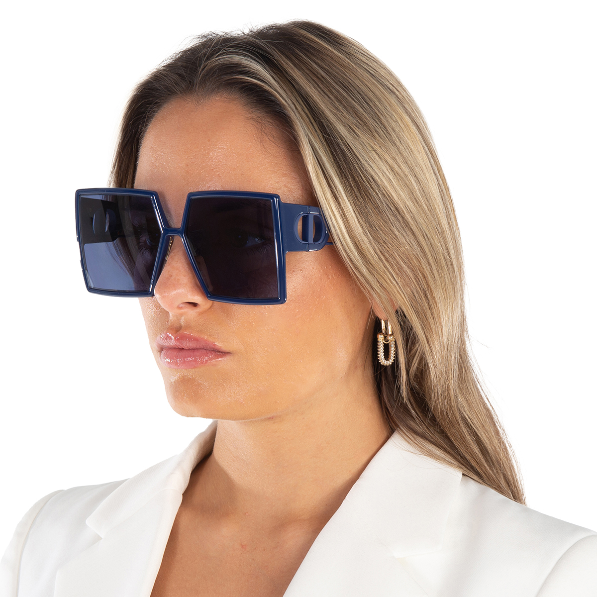 dior 30montaigne su blue square ladies sunglasses cd40030u 30b0 58 dior 30montaigne su blue square ladies sunglasses cd40030u 30b0 58