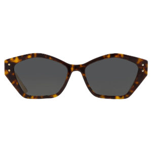 dior green geometric ladies sunglasses missdior s1u cd40107u 52n 56