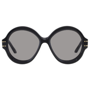 dior grey round ladies sunglasses cd40048u 01a 57