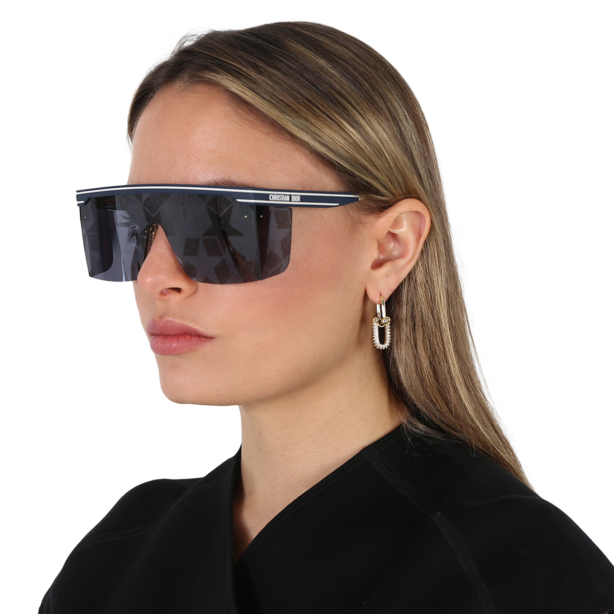 dior diorclub m1u mirror blue star print shield ladies sunglasses cd40042u 91c 00 dior diorclub m1u mirror blue star print shield ladies sunglasses cd40042u 91c 00