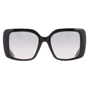 dita adabrah light grey to light tan gradient square ladies sunglasses dts716 a 01