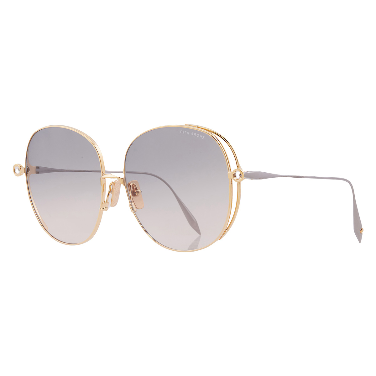 dita arohz grey tan gradient oversized ladies titanium sunglasses dts156 a 01 63 dita arohz grey tan gradient oversized ladies titanium sunglasses dts156 a 01 63