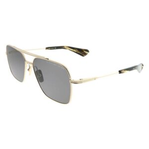 dita flight seven dark grey pilot men's sunglasses dts111 57 02 z