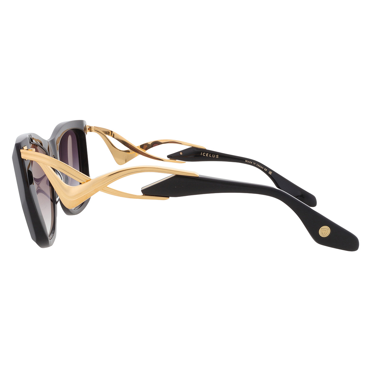 dita icelus grey gradient cat eye ladies sunglasses dts438 a 01 55 dita icelus grey gradient cat eye ladies sunglasses dts438 a 01 55