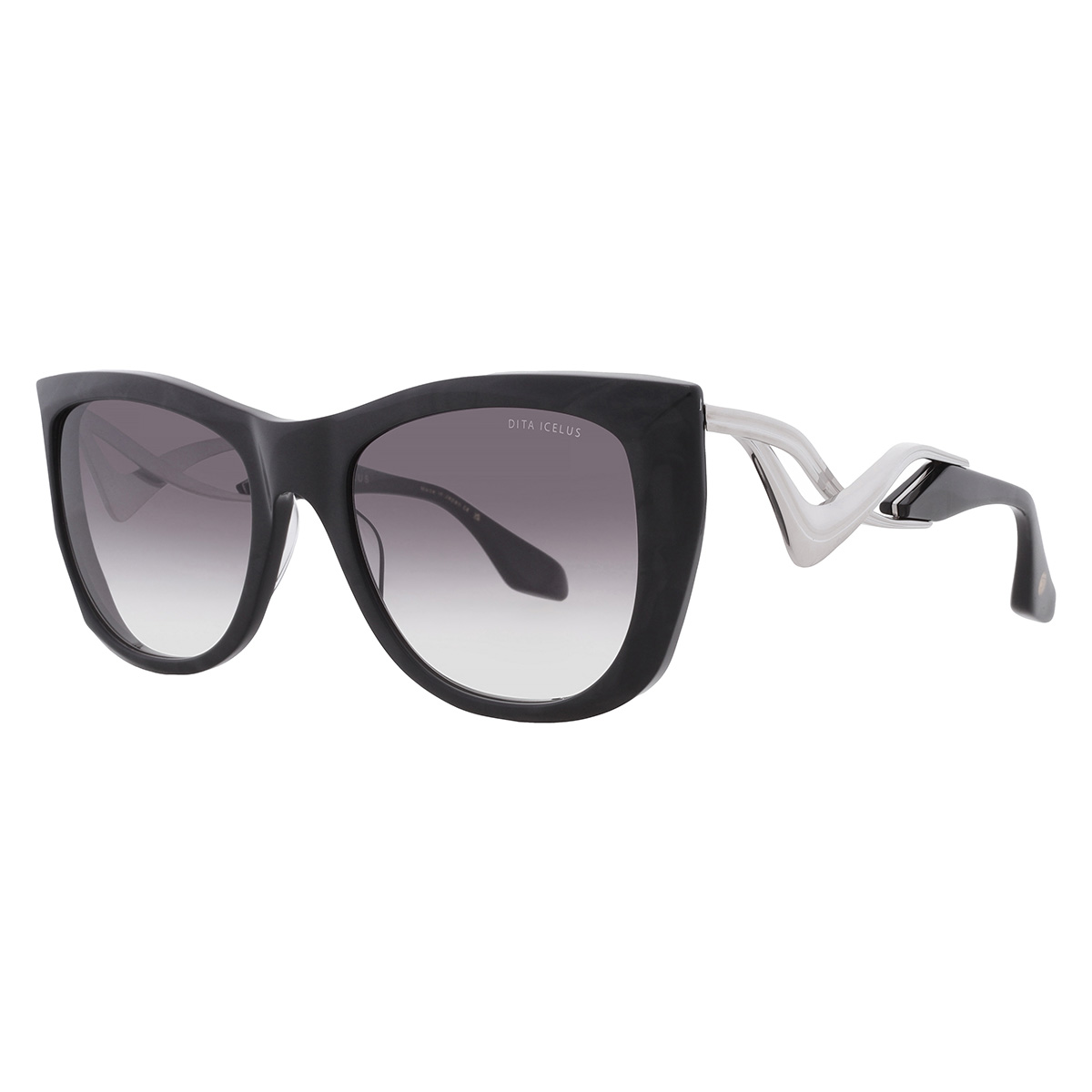 dita icelus grey gradient cat eye ladies sunglasses dts438 a 02 55 dita icelus grey gradient cat eye ladies sunglasses dts438 a 02 55