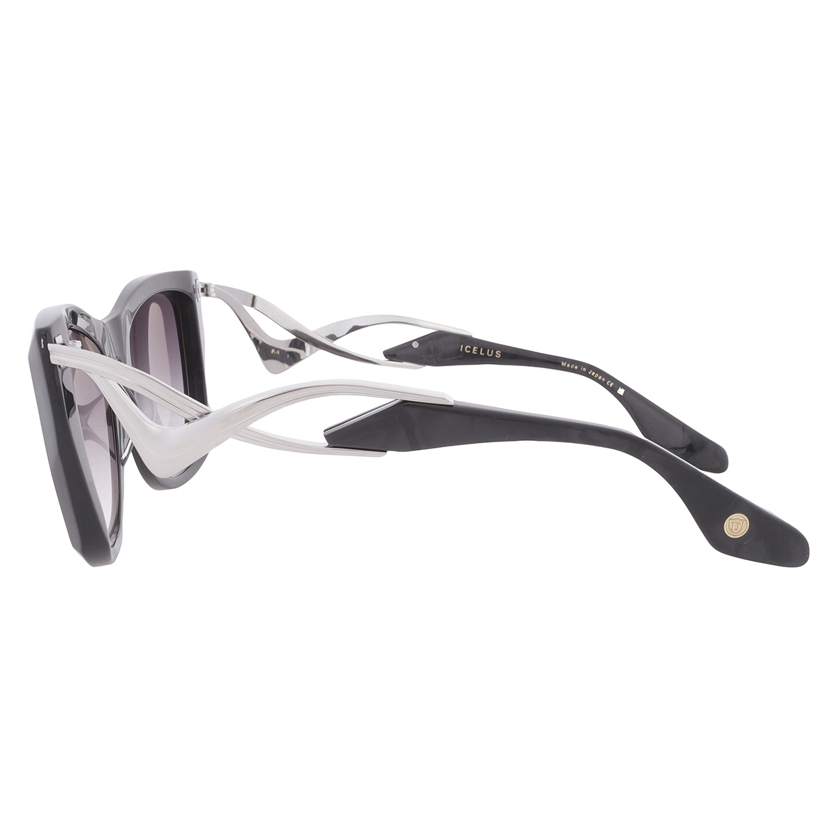 dita icelus grey gradient cat eye ladies sunglasses dts438 a 02 55 dita icelus grey gradient cat eye ladies sunglasses dts438 a 02 55