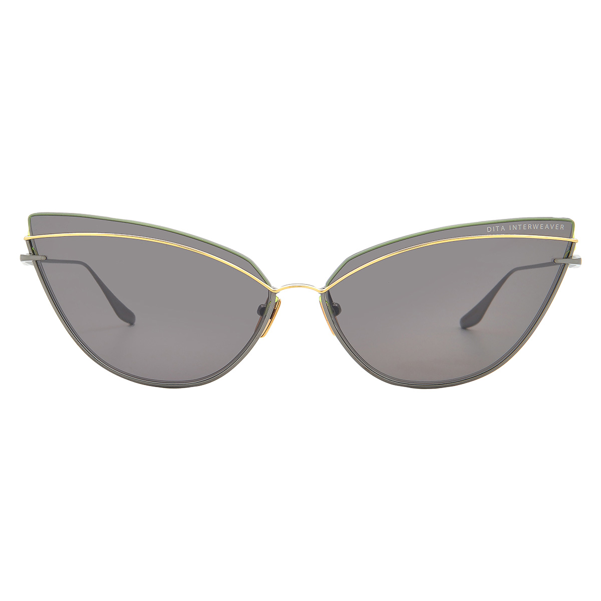 dita interweaver dark grey cat eye ladies sunglasses dts527 03 63 dita interweaver dark grey cat eye ladies sunglasses dts527 03 63