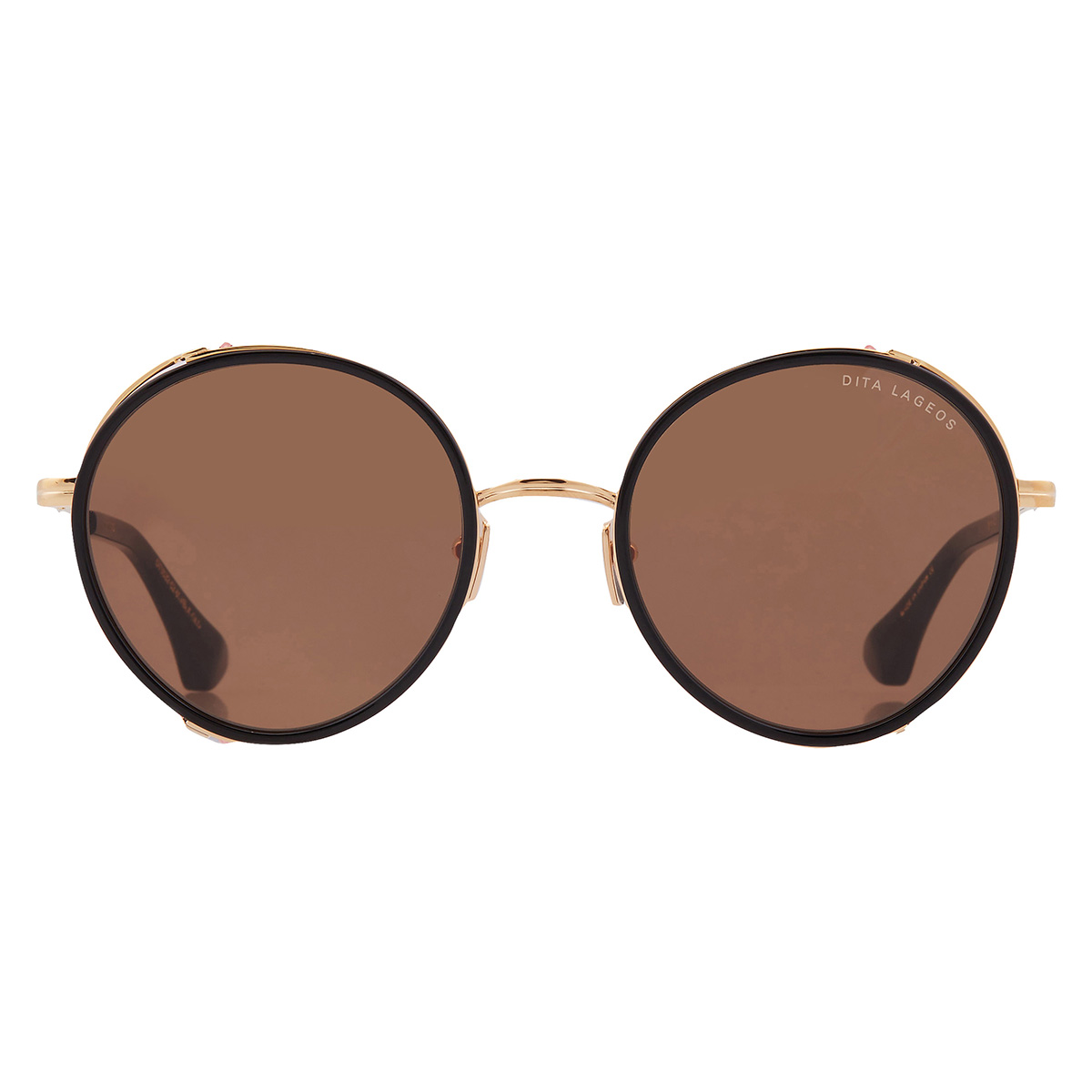 dita lageos brown round ladies sunglasses dts532 01 52 dita lageos brown round ladies sunglasses dts532 01 52