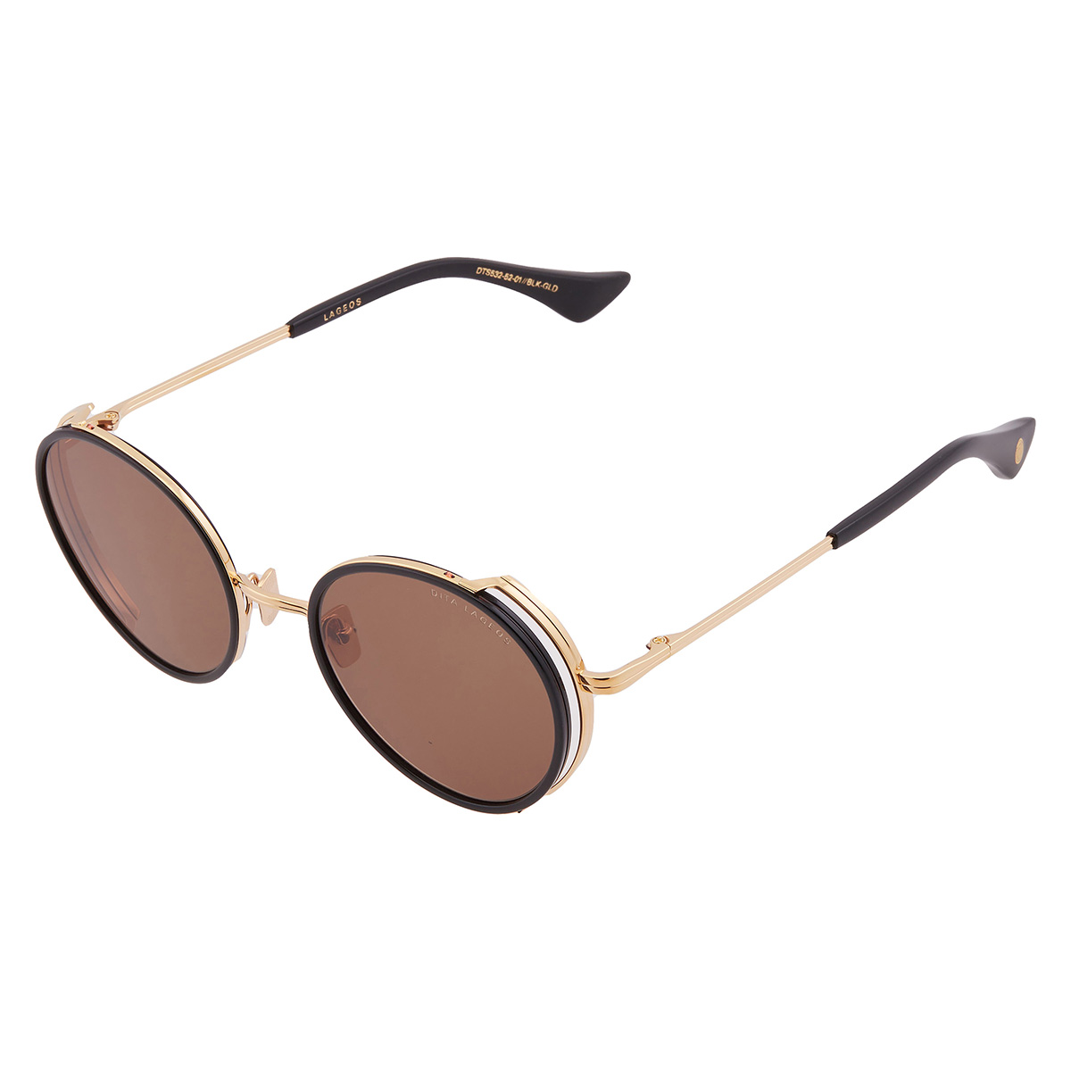 dita lageos brown round ladies sunglasses dts532 01 52 dita lageos brown round ladies sunglasses dts532 01 52