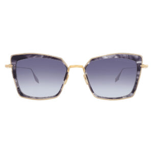 Витрина dita perplexer dark grey to clear gradient butterfly ladies sunglasses dts405 a 01 53
