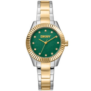 dkny fashion green dial ladies watch dk1l017m0085