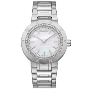 Home dkny fashion mother of pearl dial ladies watch dk1l023m0015