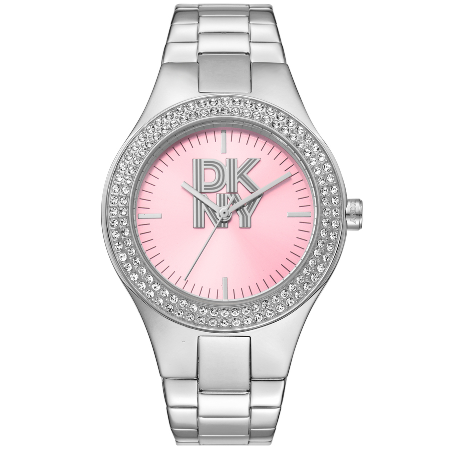 dkny fashion pink dial ladies watch dk1l025m0025 dkny fashion pink dial ladies watch dk1l025m0025