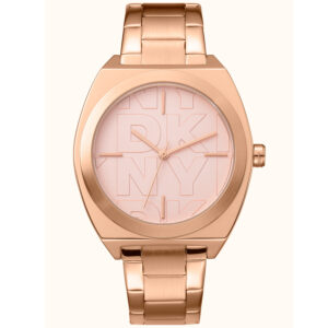 dkny fashion rose gold tone dial ladies watch dk1l039m0035
